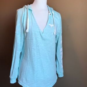 Victoria’s Secret Pink light weight hooded sweater